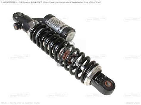 SHOCKABSORBER LH C GR For ZR1100A2 ZEPHYR 1100 1993 EUROPE UK FR AR FG