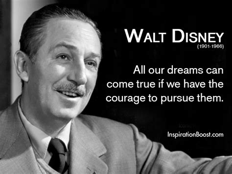 Walt Disney Dream Quotes Inspiration Boost