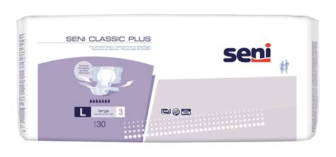 Seni Classic Plus Windeln Größe Large 30 Windeln Inkoservice