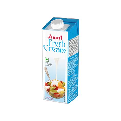 Amul Fresh Cream Price - Buy Online at ₹68 in India