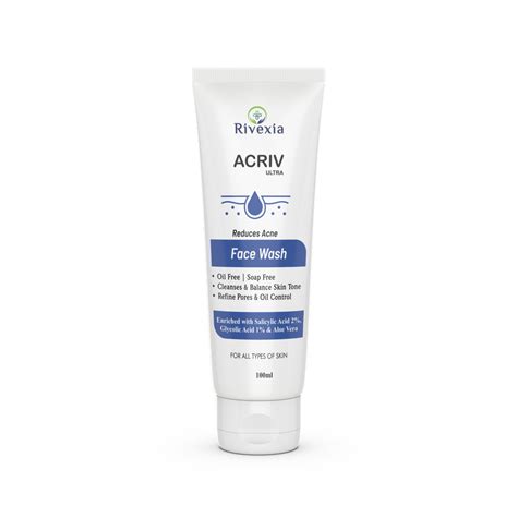 Acriv Ultra Acne Face Wash Gel 100gms At Rs 390 Piece In New Delhi