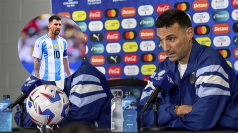 Scaloni Confirma La Presencia De Messi En La Fase Inicial De Las