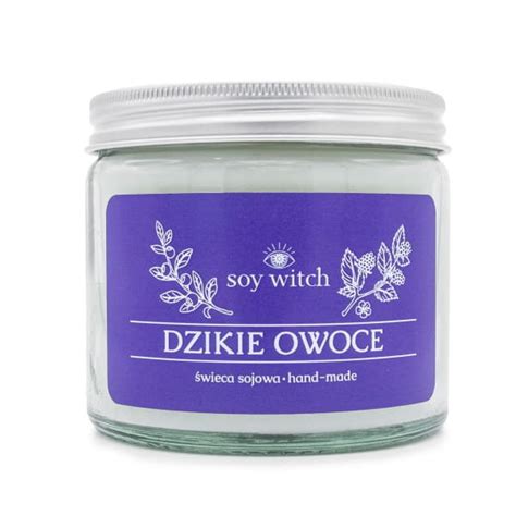 Wieczka Sojowa Zapachowa W Szkle Dzikie Owoce Soy Witch Sklep