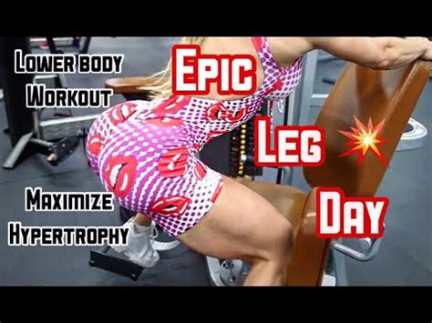 Epic Leg Day Maximize Growth YouTube