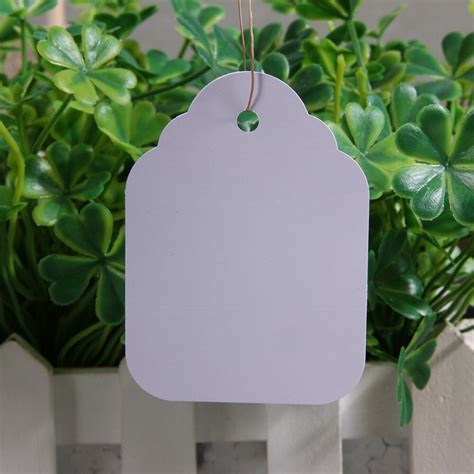 100Pcs Planten Hang Tag Labels Zaailing Tuin Bloem Grandado