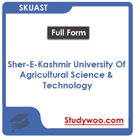 Sher E Kashmir University Of Agricultural Science Technology Fees