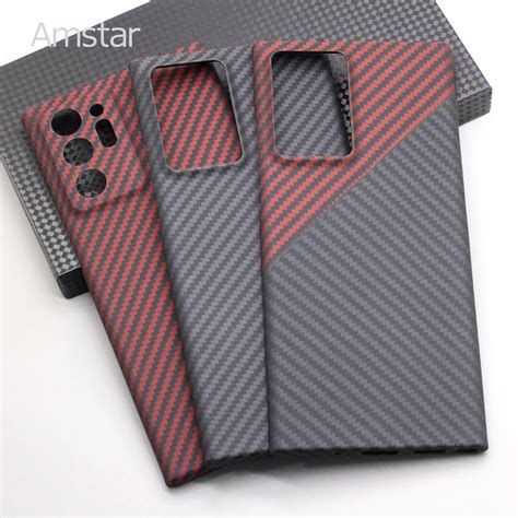 Amstar Genuine Carbon Fiber Protective Case For Samsung Galaxy Note