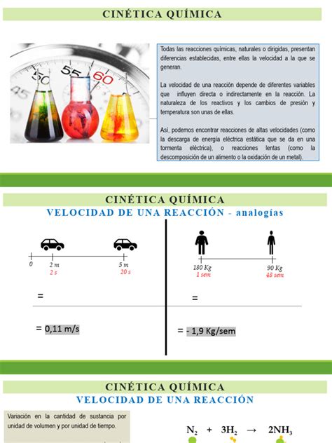 Décimo Cinética Química Y Equilibrio Químico Pdf