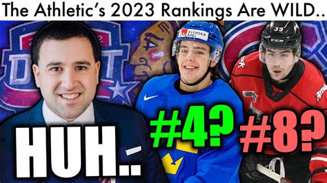 The Athletics Consensus 2023 Nhl Draft Rankings Are Wild Bedard