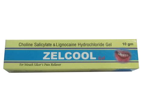 Choline Salicylate Lignocaine Hydrochloride Gel Packaging Type Tube