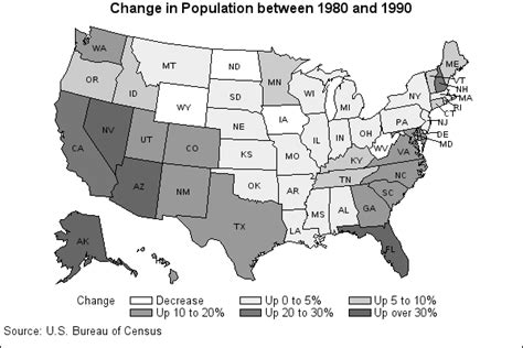 Us Map With State Labels