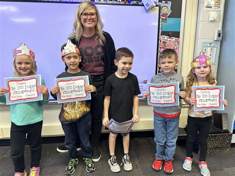 Mintonye Kindergarteners Celebrate 100 Days Of Learning News Post