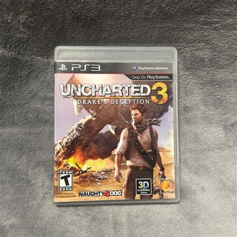 Video Games Consoles Uncharted Drakes Deception Sony Playstation