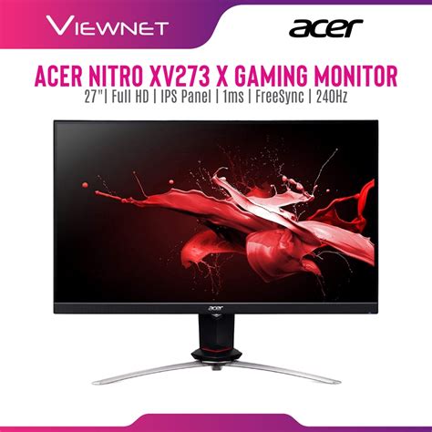 Acer Nitro XV273X XV273 X 27 FHD LED Gaming Monitor UM HX3SM X02