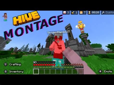 BEST COMBOS AND CLUTCHES Minecraft The Hive YouTube