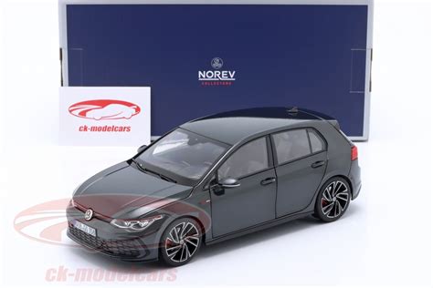 Norev Volkswagen Vw Golf Viii Gti Baujahr Schwarz Metallic