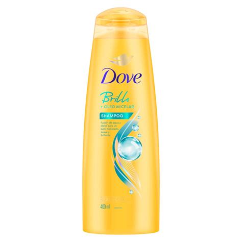 Shampoo Dove Brillo Óleo Micelar X 400 Ml Simplicity