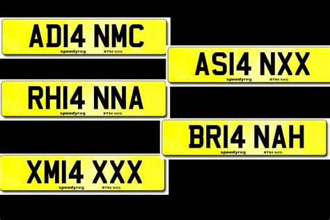 14 Series Number Plates have been released…..