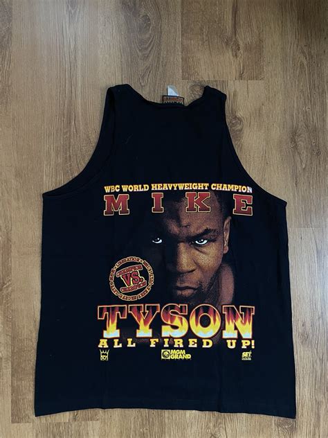 Vintage Vintage Mgm Grand Mike Tyson Vs Bruce Seldon 1996 Boxing Tee