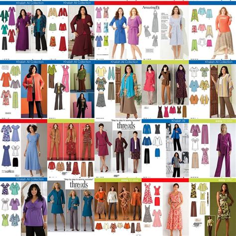 New Simplicity Plus Size Sewing Patterns Womens Size 20W 22W 24W 26W