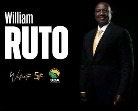 Dan Nyagah On Twitter William Ruto Is Going To Become The Fifth