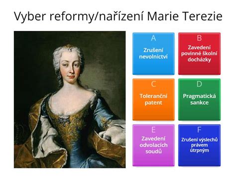 Marie Terezie A Josef Ii Quiz