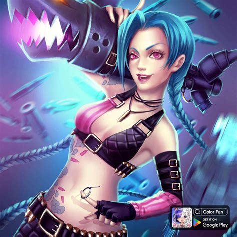 Jinx League Of Legends By Itsbrunomadrigal On Deviantart