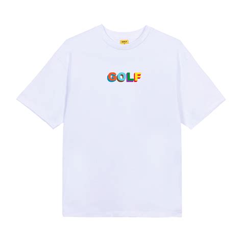 Multi 3d Logo Tee White Nfl By Golf 2024 Golf Wang