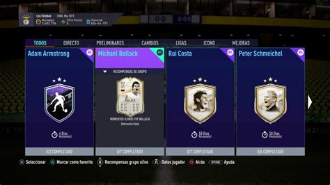 Fifa 21 Llegó Una Nueva Tanda De Sbc´s De Iconos Moments A Ultimate Team