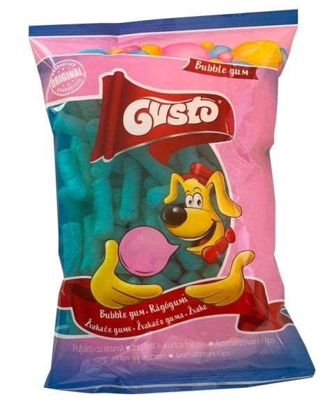 Gusto Pufuleti Bubble Gum G Alimente