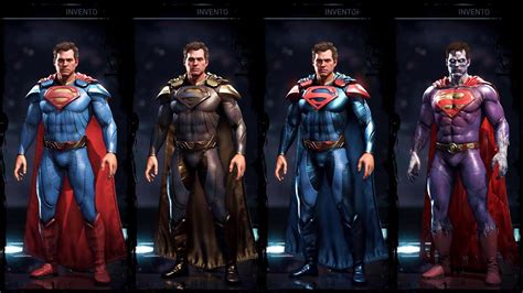 Superman Gear And Skin Showcase Injustice 2 YouTube