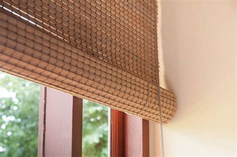 Outdoor Patio Bamboo Roll Up Blinds Patio Ideas