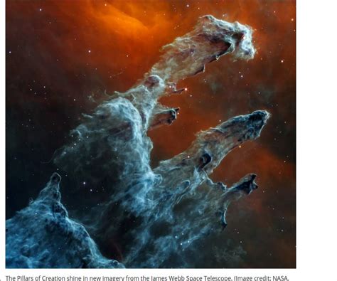 Solve Cosmos Pillars Of Creation Jwst Jigsaw Puzzle Online With Pieces