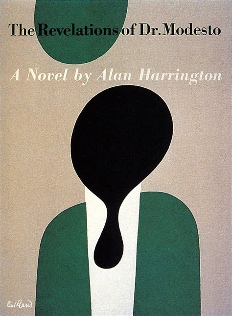 Paul Rand Cover Dr Modesto Book Design Book Cover Design Modern