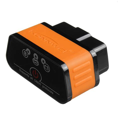 Konnwei Kw Bluetooth Elm Obd Car Scan Tool Diagnostic Scanner