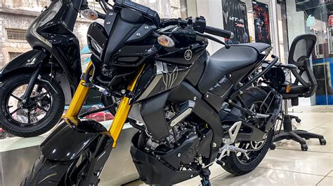 2022 New Model Yamaha MT 15 Version 2 0 Metallic Black Detailed Review