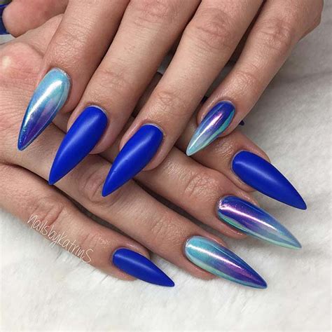 23 Blue Ombre Nails And Ideas We Re Trying Asap Stayglam