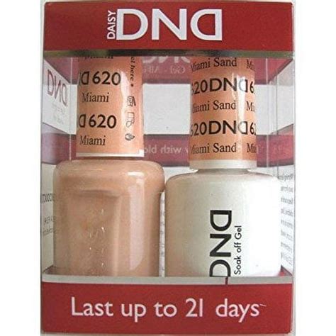 Dnd Nail Polish Gel And Matching Lacquer Set 620 Miami Sand