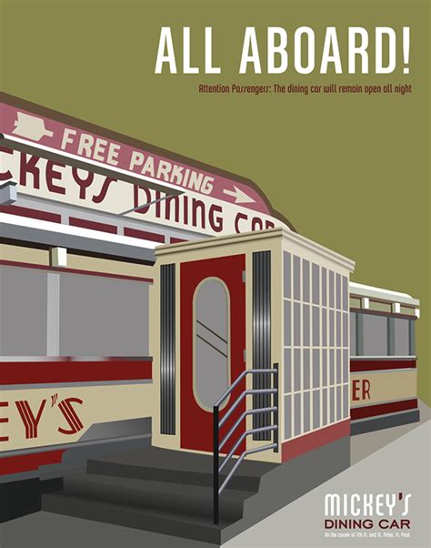 Mickey's Diner :: Behance