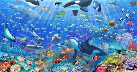 10 of the Best Ocean Wallpaper Murals | Wallsauce UK | Scene wallpaper ...