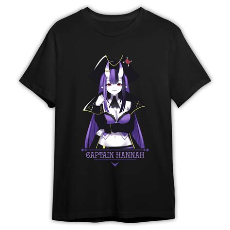 Captain Hannah Demon Captain Anime T-Shirt – UwU Market