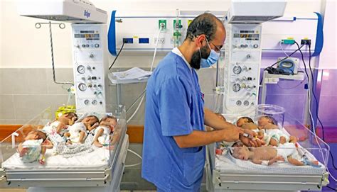 Premature Babies Evacuated From Gaza Hospital