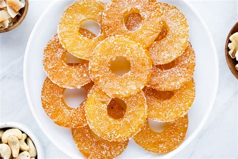 Sweet And Chewy Candied Pineapple Recipe