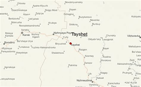 Tayshet Location Guide