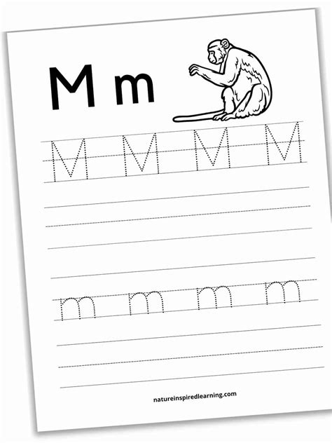 letter m printable 4
