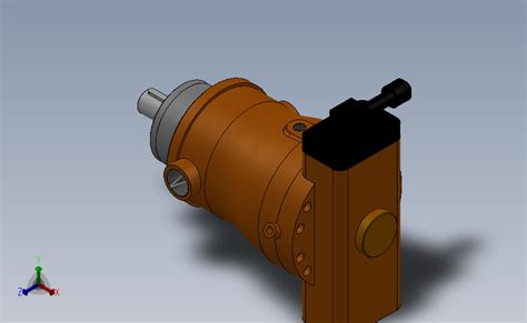 ×scy14 1b 轴向柱塞泵 10s315y14 1br Solidworks 2018模型图纸下载 懒石网