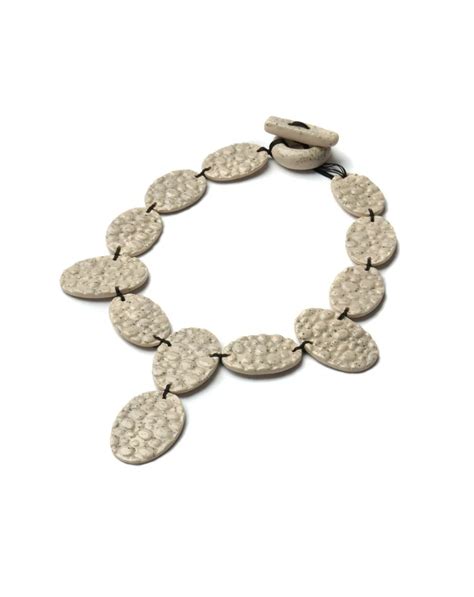 Ceramic Necklace Pebbles K182 Anna Kitsou Ceramic Jewellery Color