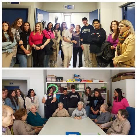 VISITA DEL ALUMNADO IES CASTILLO DE LA YEDRA Residencia Entrepinares