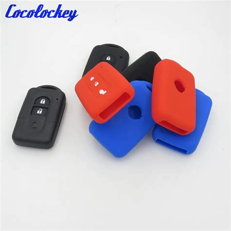 Cocolockey Silicone Car Key Cover Case For Nissan Micra Qashqai Juke