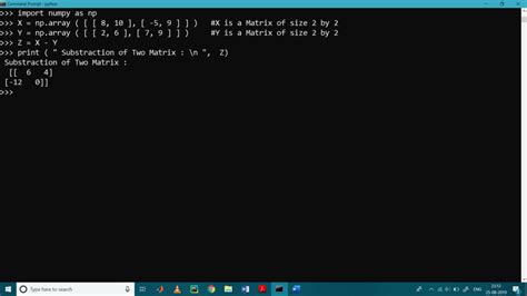 Matrix Operations With Python Numpy Part 1 Learntek